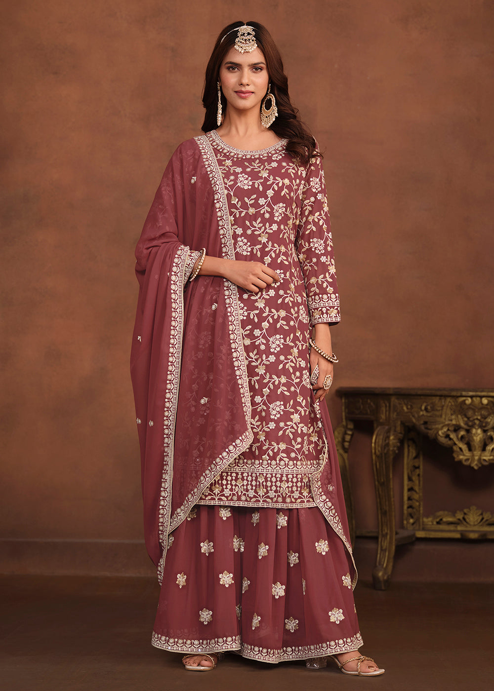 Page 5 | Bollywood Georgette Salwar Suits: Buy Latest Designs Online |  Utsav Fashion
